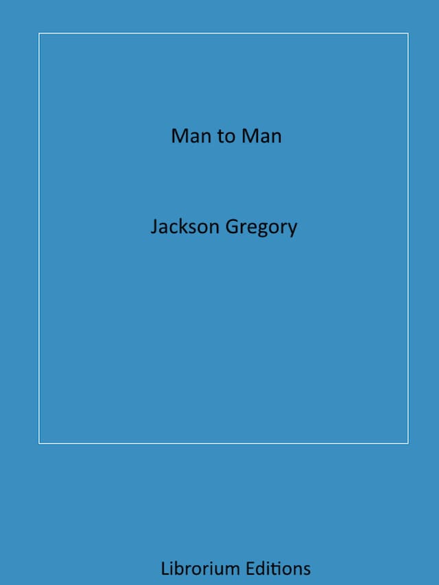 Buchcover für Man to Man