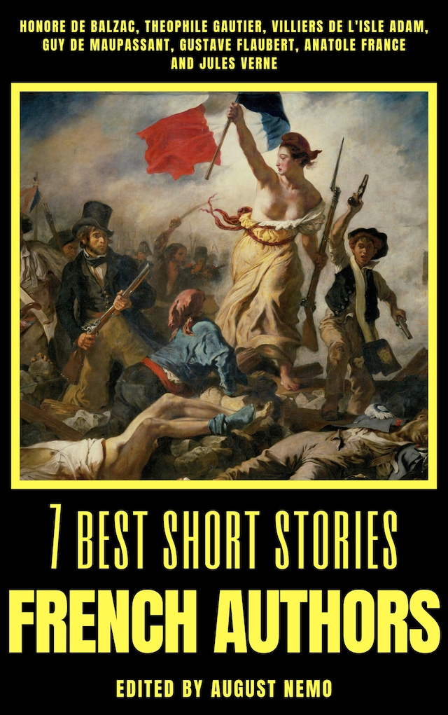 Book cover for 7 best short stories - French Authors