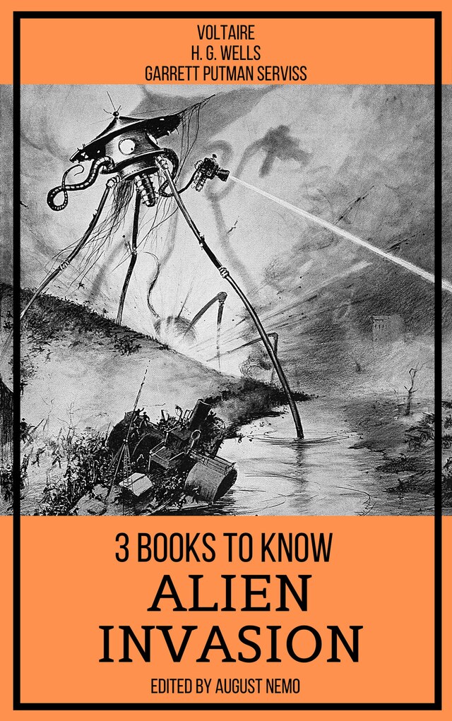 Okładka książki dla 3 books to know Alien Invasion