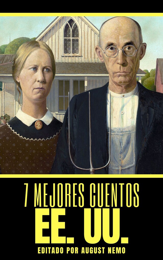 Couverture de livre pour 7 mejores cuentos - EE. UU.