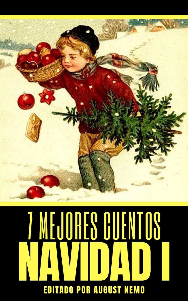 Book cover for 7 mejores cuentos - Navidad I
