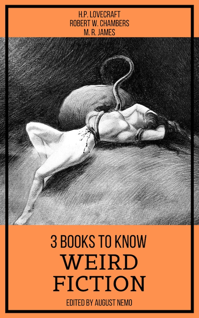 Book cover for 3 books to know Weird Fiction