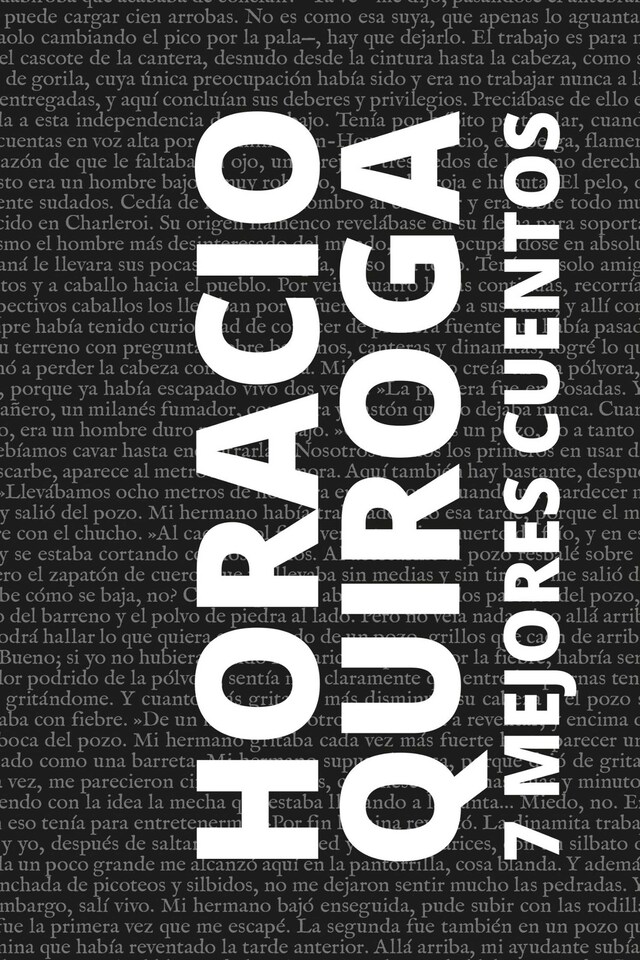 Book cover for 7 mejores cuentos de Horacio Quiroga
