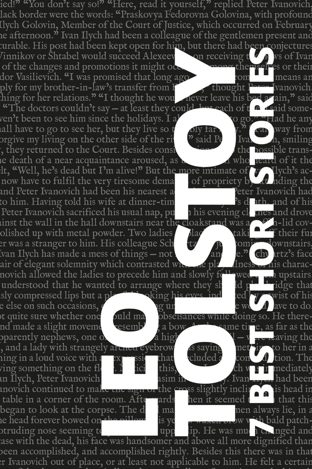 Book cover for 7 best short stories by Leo Tolstoy
