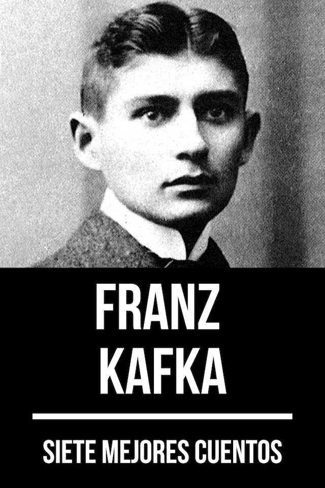 Book cover for 7 mejores cuentos de Franz Kafka
