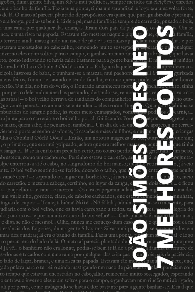 Book cover for 7 melhores contos de João Simões Lopes Neto