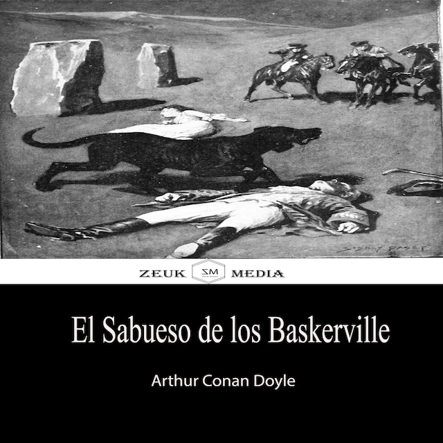 Couverture de livre pour El Sabueso de los  Baskerville