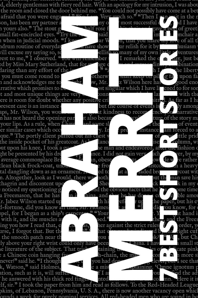 Book cover for 7 best short stories by Abraham Merritt
