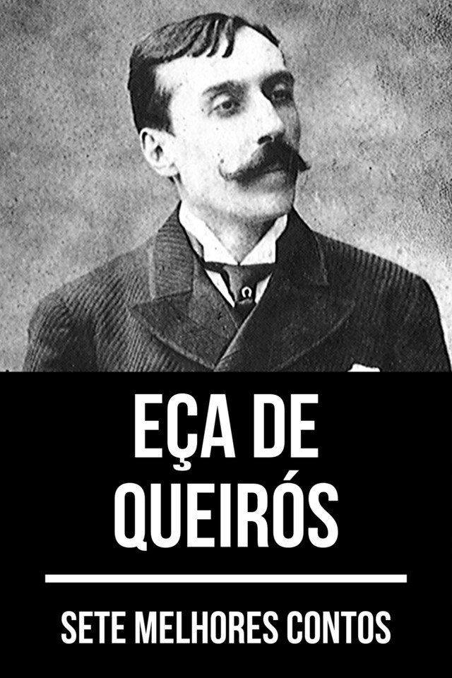 Couverture de livre pour 7 melhores contos de Eça de Queirós