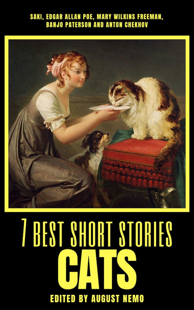 Book cover for 7 best short stories - Cats