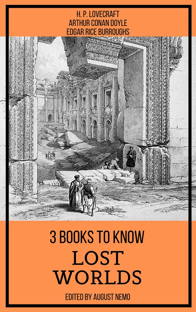 Book cover for 3 books to know Lost Worlds
