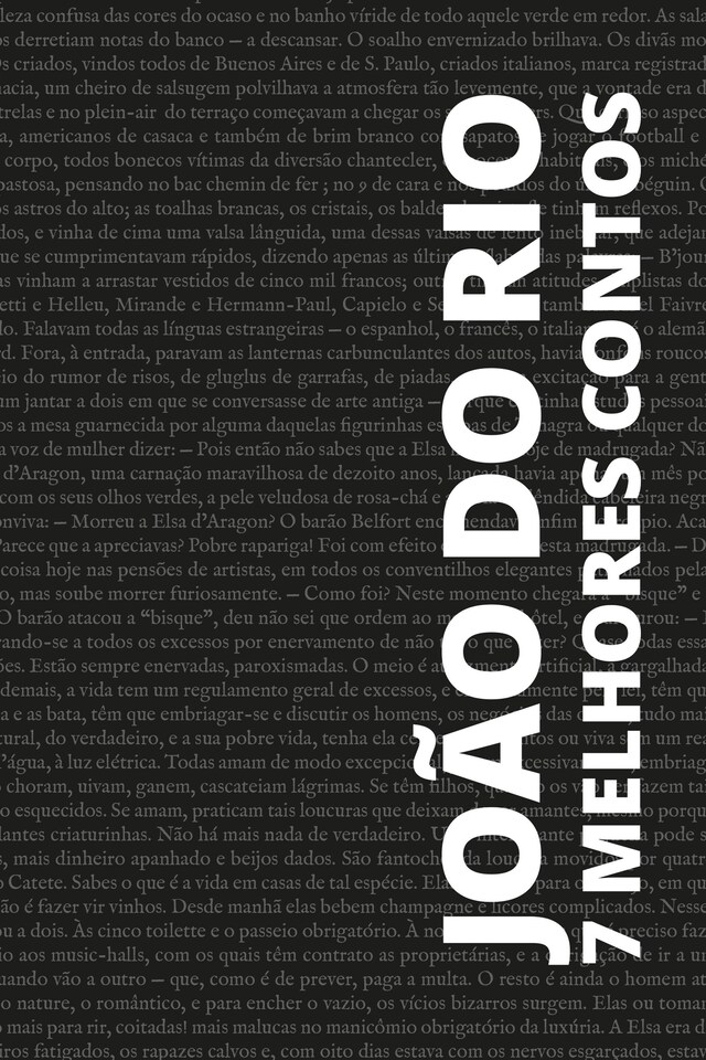 Book cover for 7 melhores contos de João do Rio