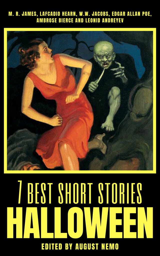 Book cover for 7 best short stories - Halloween