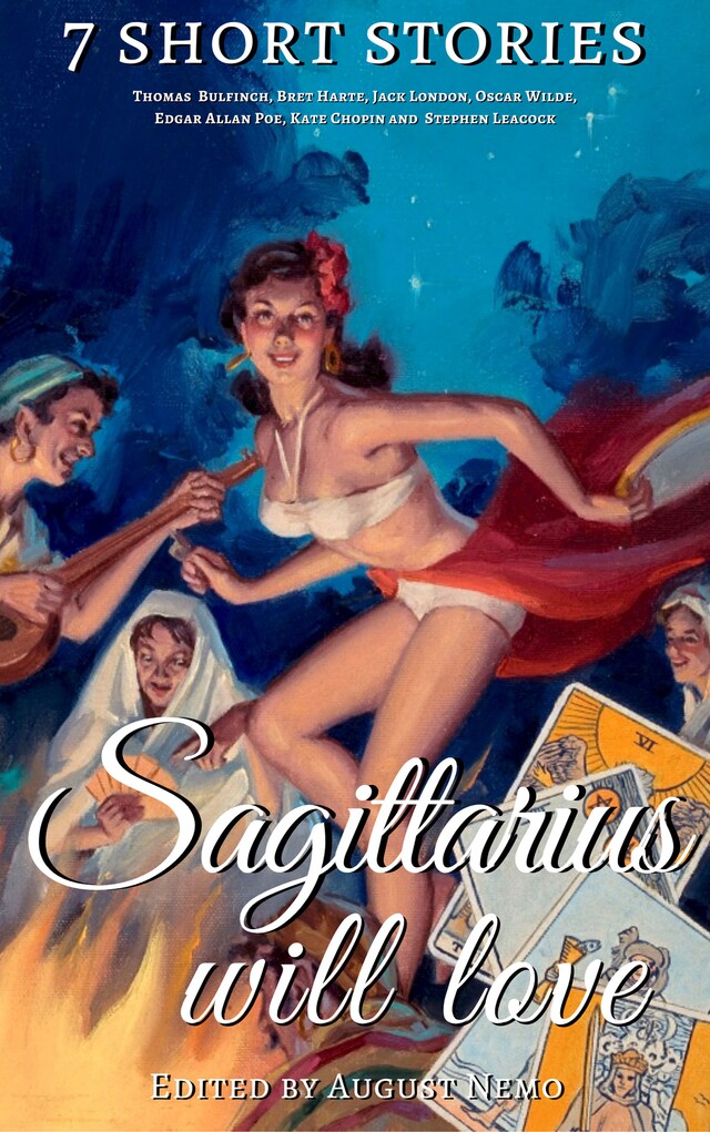 Kirjankansi teokselle 7 short stories that Sagittarius will love