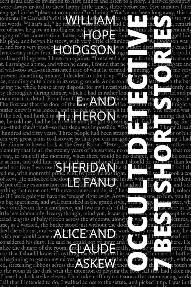 Book cover for 7 best short stories - Occult Detective