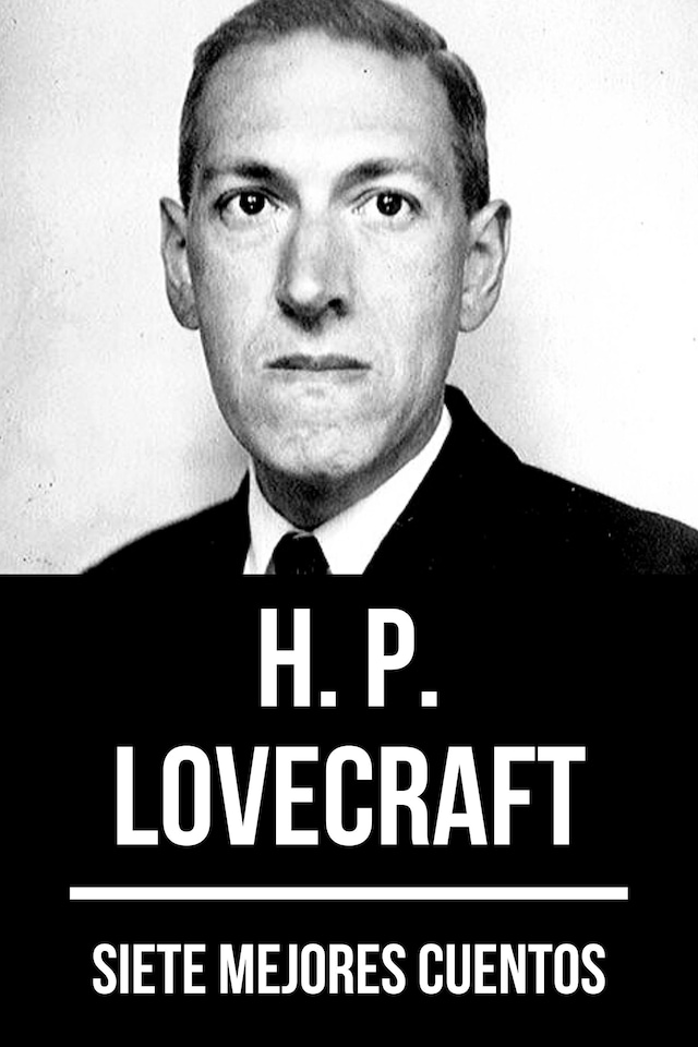 Couverture de livre pour 7 mejores cuentos de H. P. Lovecraft