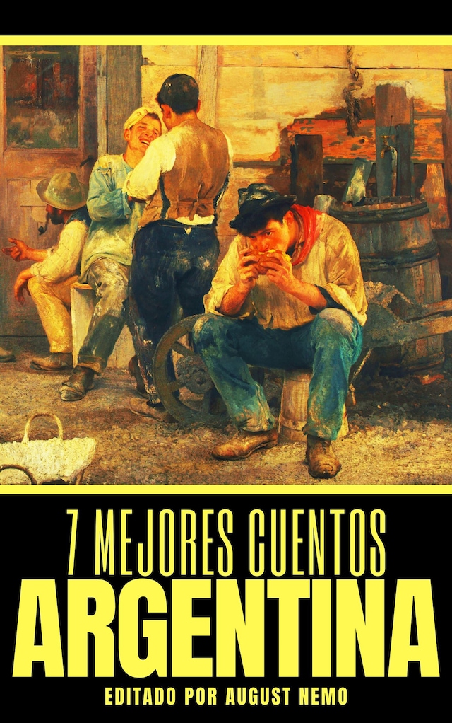 Copertina del libro per 7 mejores cuentos - Argentina