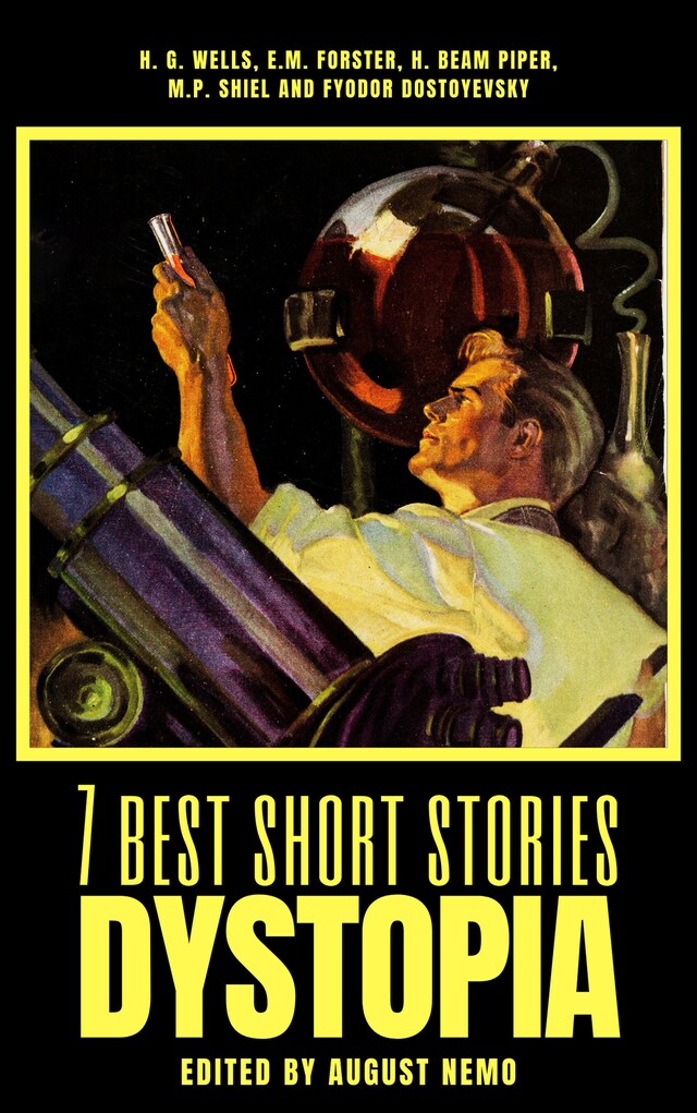 Kirjankansi teokselle 7 best short stories - Dystopia