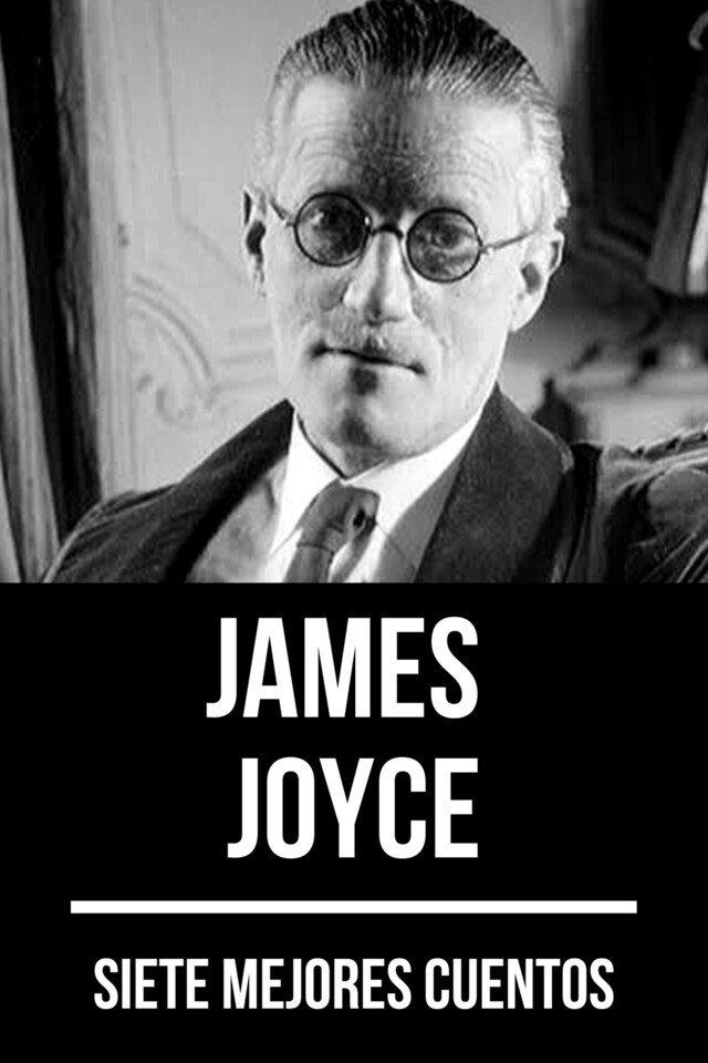 Book cover for 7 mejores cuentos de James Joyce
