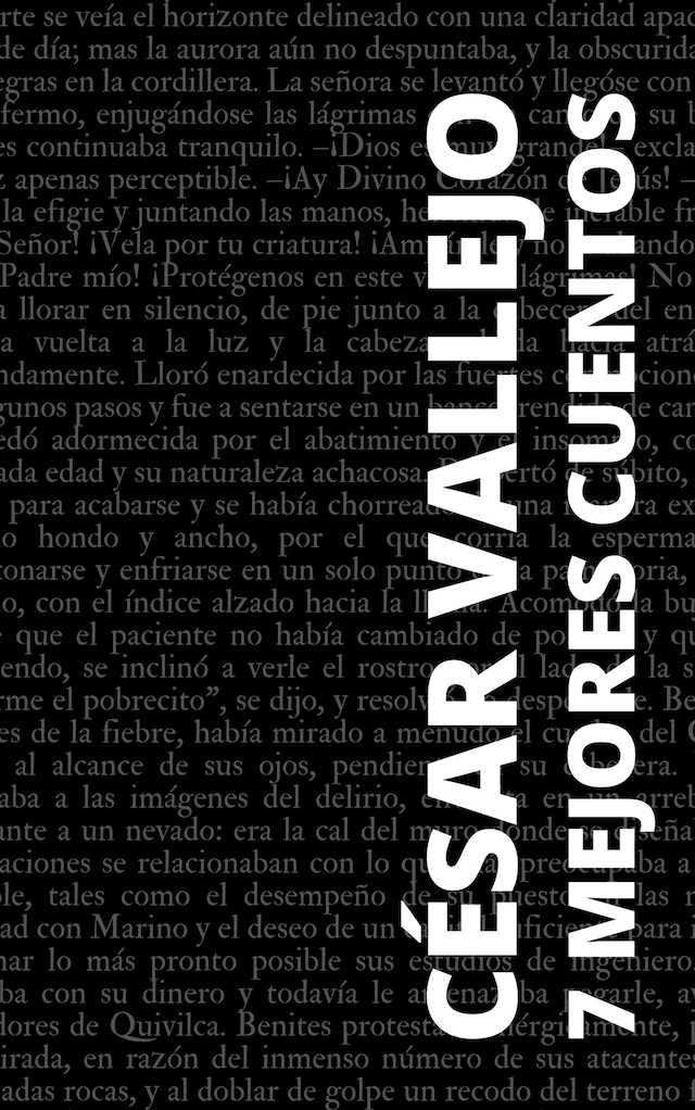 Book cover for 7 mejores cuentos de César Vallejo