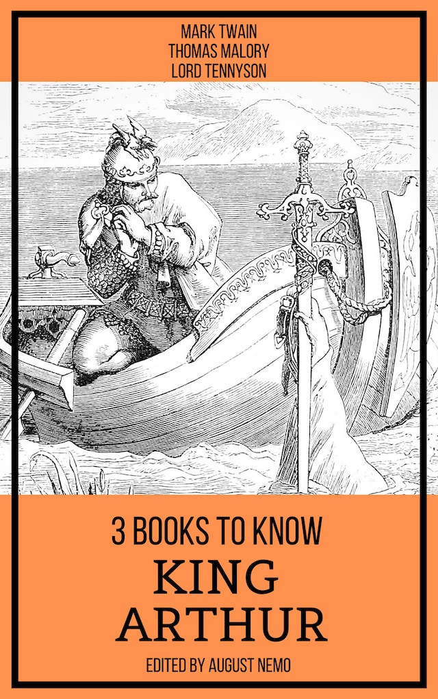 Book cover for 3 books to know King Arthur