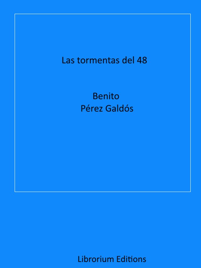 Book cover for Las tormentas del 48