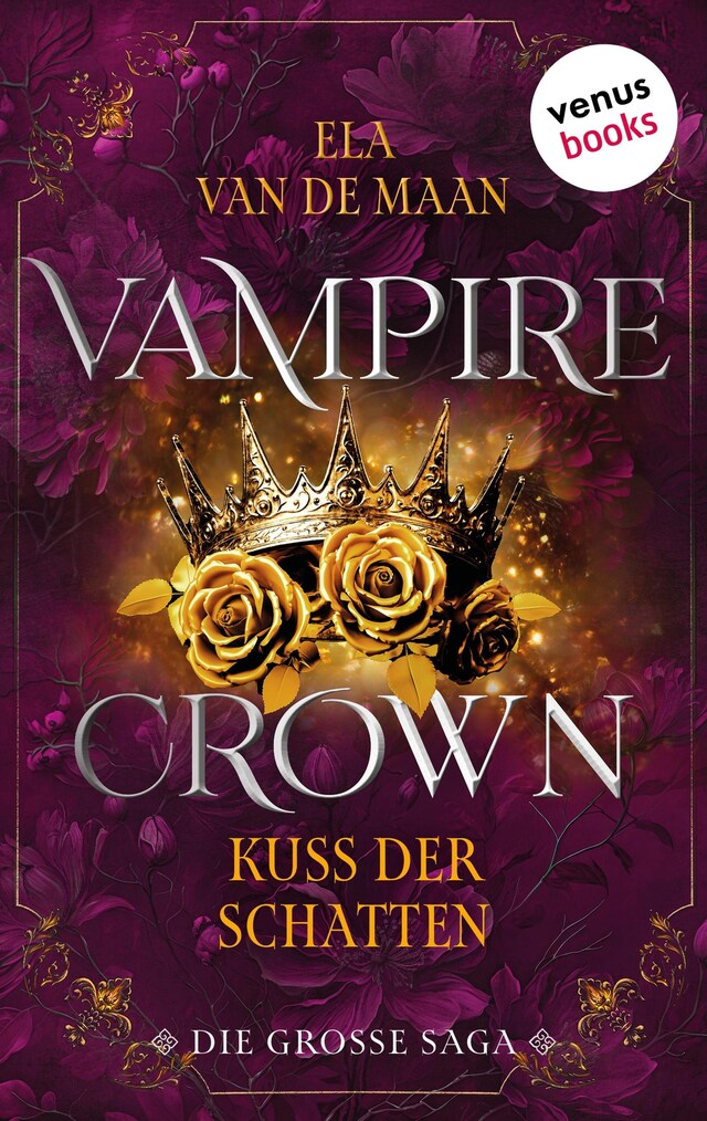 Buchcover für Vampire Crown - Kuss der Schatten