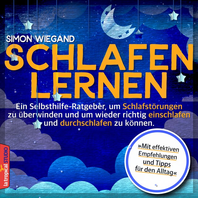 Buchcover für Schlafen lernen