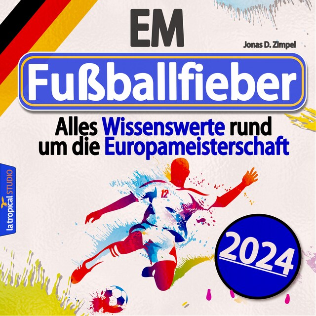 Buchcover für EM Fußballfieber