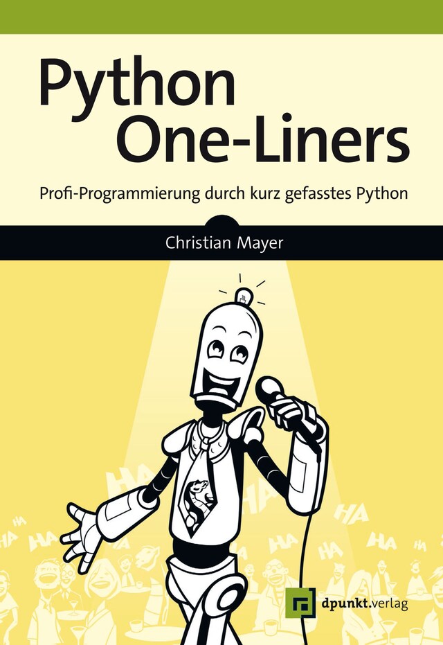 Kirjankansi teokselle Python One-Liners