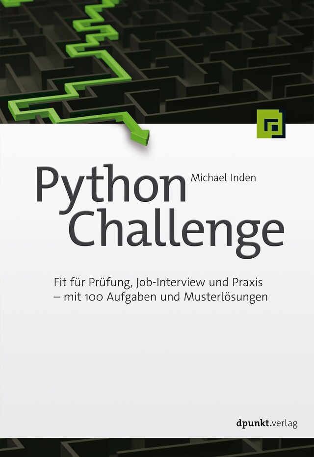 Copertina del libro per Python Challenge