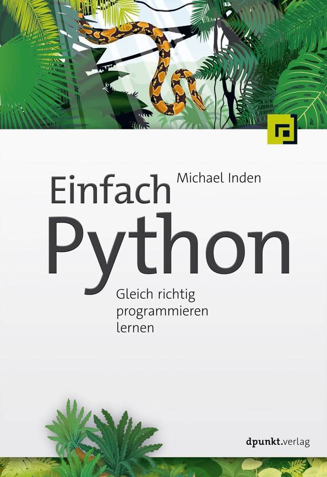 Book cover for Einfach Python