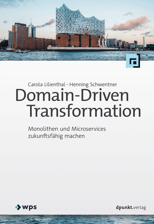 Okładka książki dla Domain-Driven Transformation