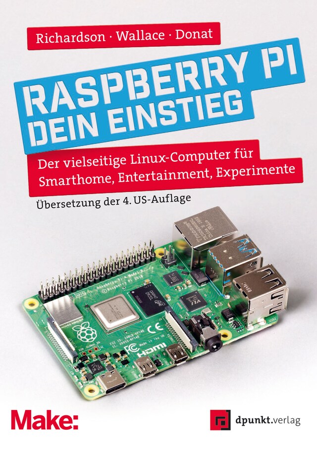 Kirjankansi teokselle Raspberry Pi – dein Einstieg