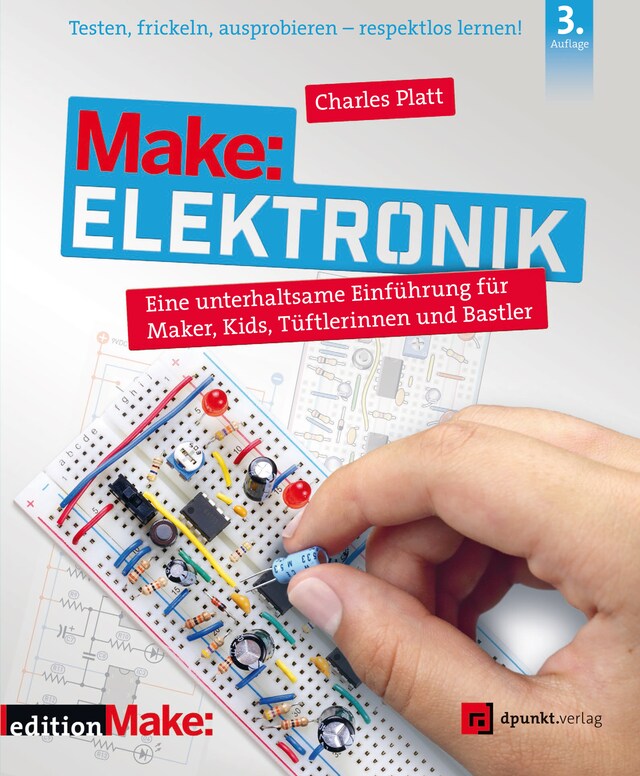 Kirjankansi teokselle Make: Elektronik