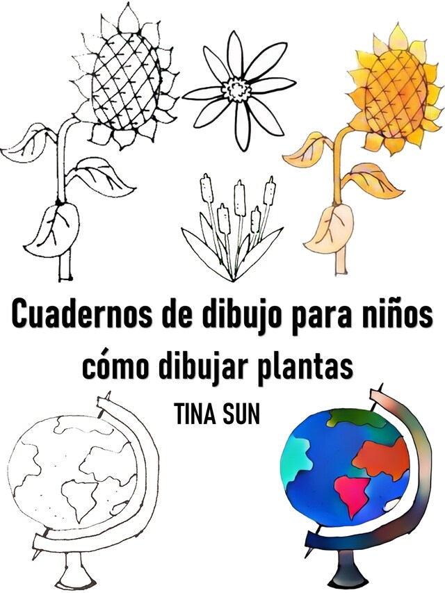 Buchcover für Cuadernos de dibujo para niños: cómo dibujar plantas