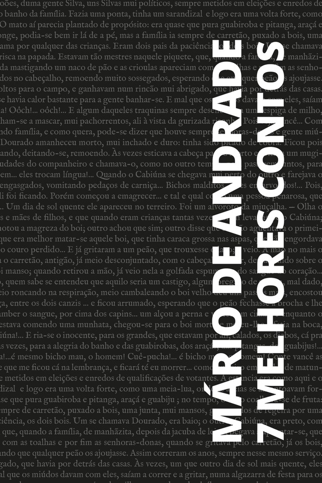 Book cover for 7 melhores contos de Mário de Andrade