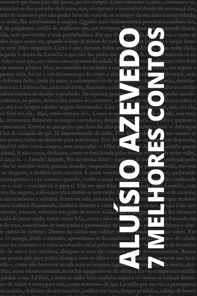 Book cover for 7 melhores contos de Aluísio Azevedo