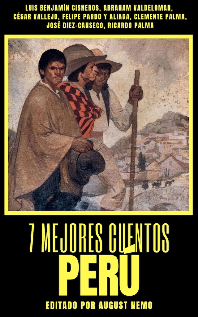 Book cover for 7 mejores cuentos - Perú
