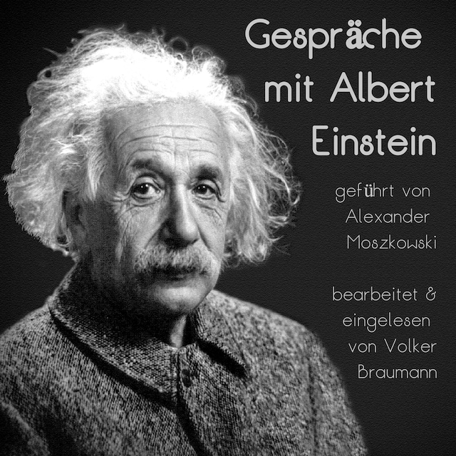 Buchcover für Gespräche mit Albert Einstein