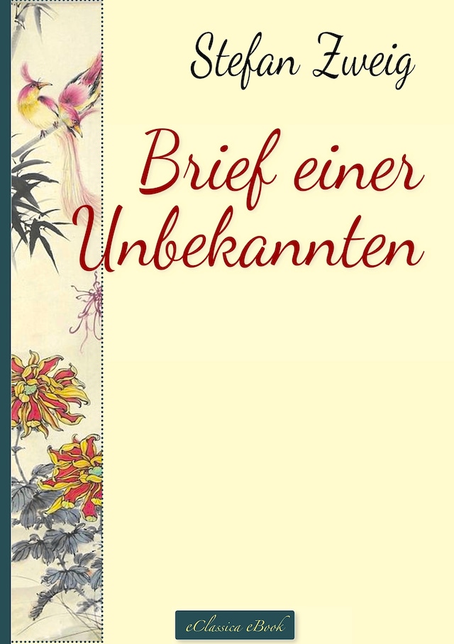 Buchcover für Brief einer Unbekannten