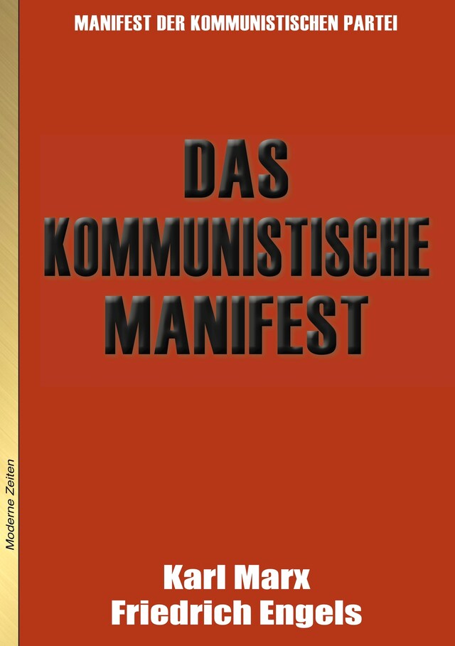 Buchcover für Das Kommunistische Manifest
