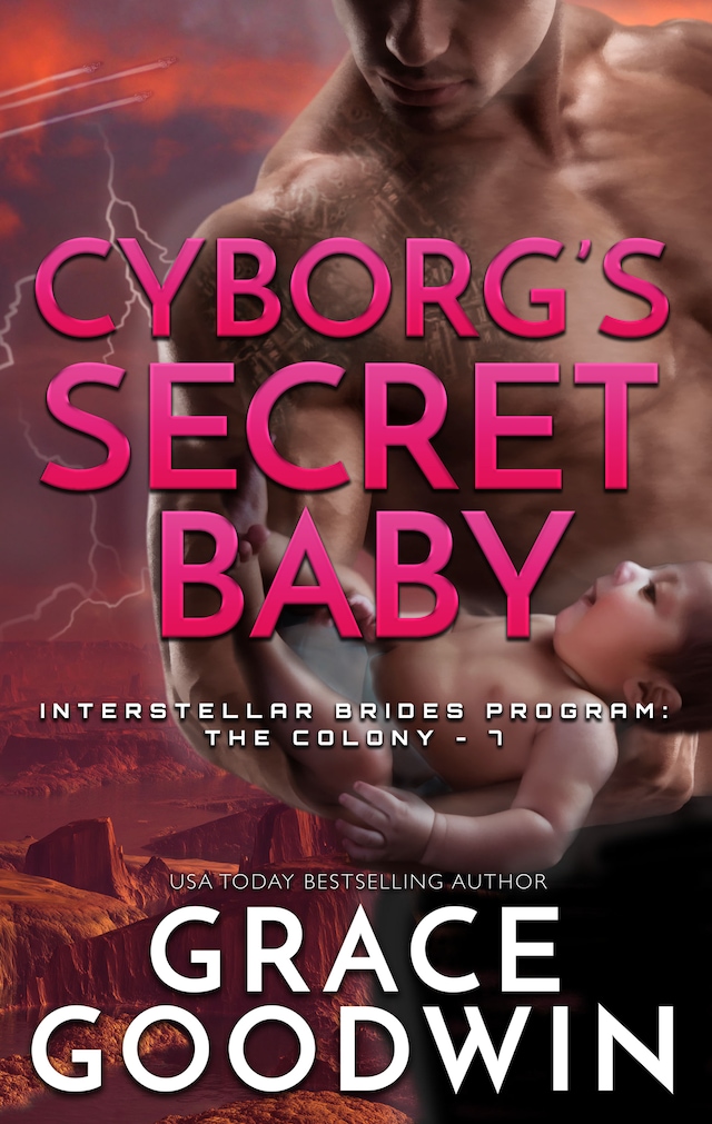 Portada de libro para Cyborg's Secret Baby
