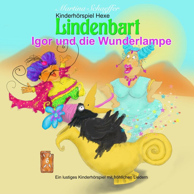 Couverture de livre pour Igor und die Wunderlampe