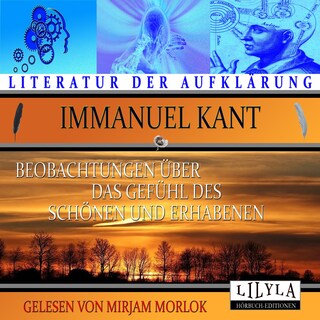Beobachtungen über das Gefühl des Schönen und Erhabenen bookCoverFor