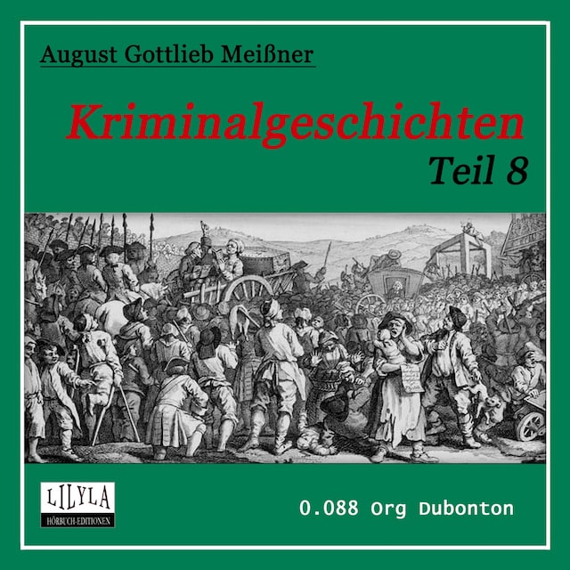 Book cover for Kriminalgeschichten - Teil 8