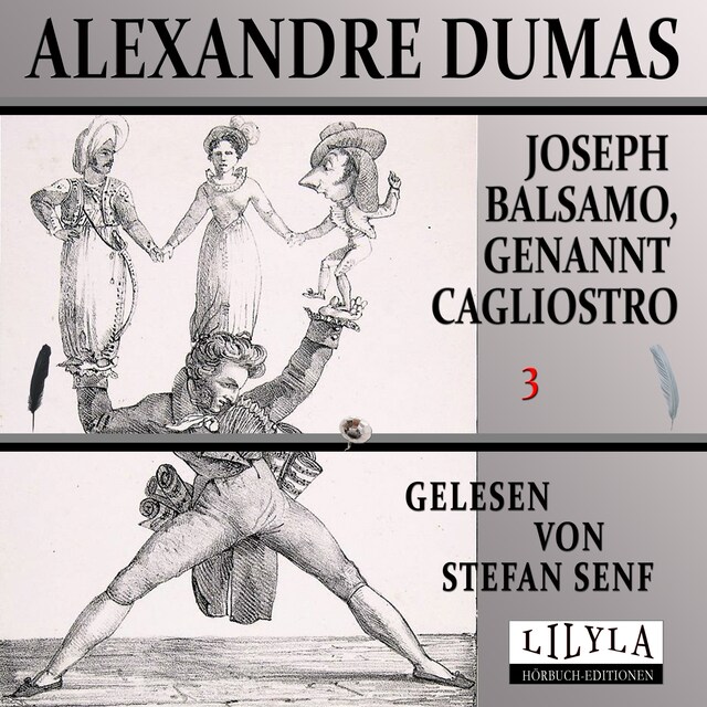 Book cover for Joseph Balsamo, genannt Cagliostro 3