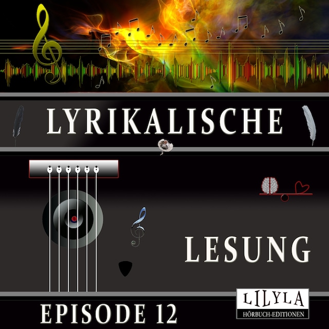 Book cover for Lyrikalische Lesung Episode 12