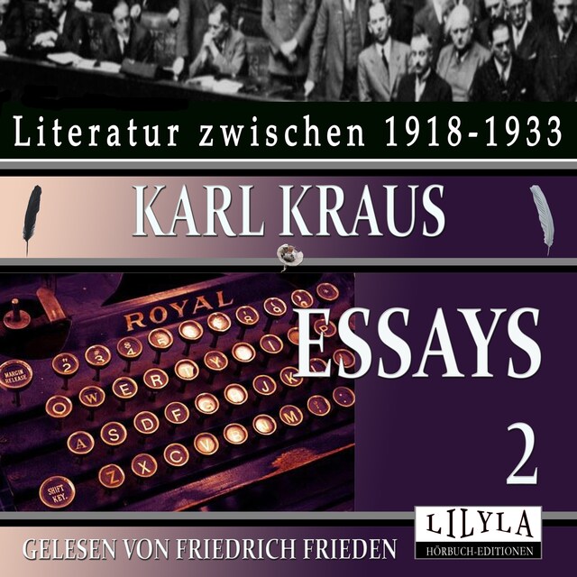 Buchcover für Essays 2