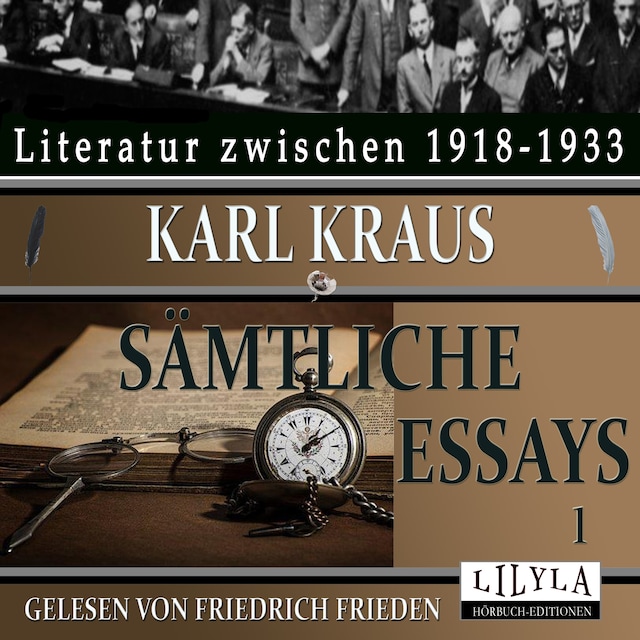 Book cover for Sämtliche Essays 1